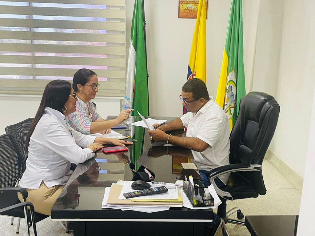 El municipio de san marcos manifestó su intención de ser pionero en la estrategia Sucre escucha salud