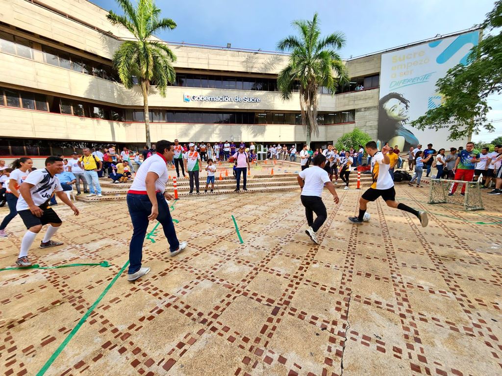Éxito rotundo en el festival para la familia Sucre diferente