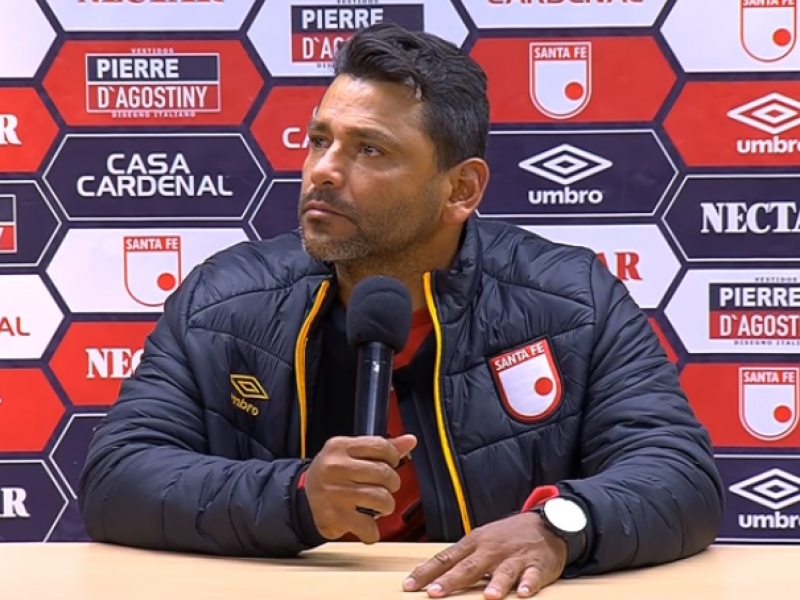 Gerardo bedoya fue nombrado como técnico encargado de independiente santa fe
