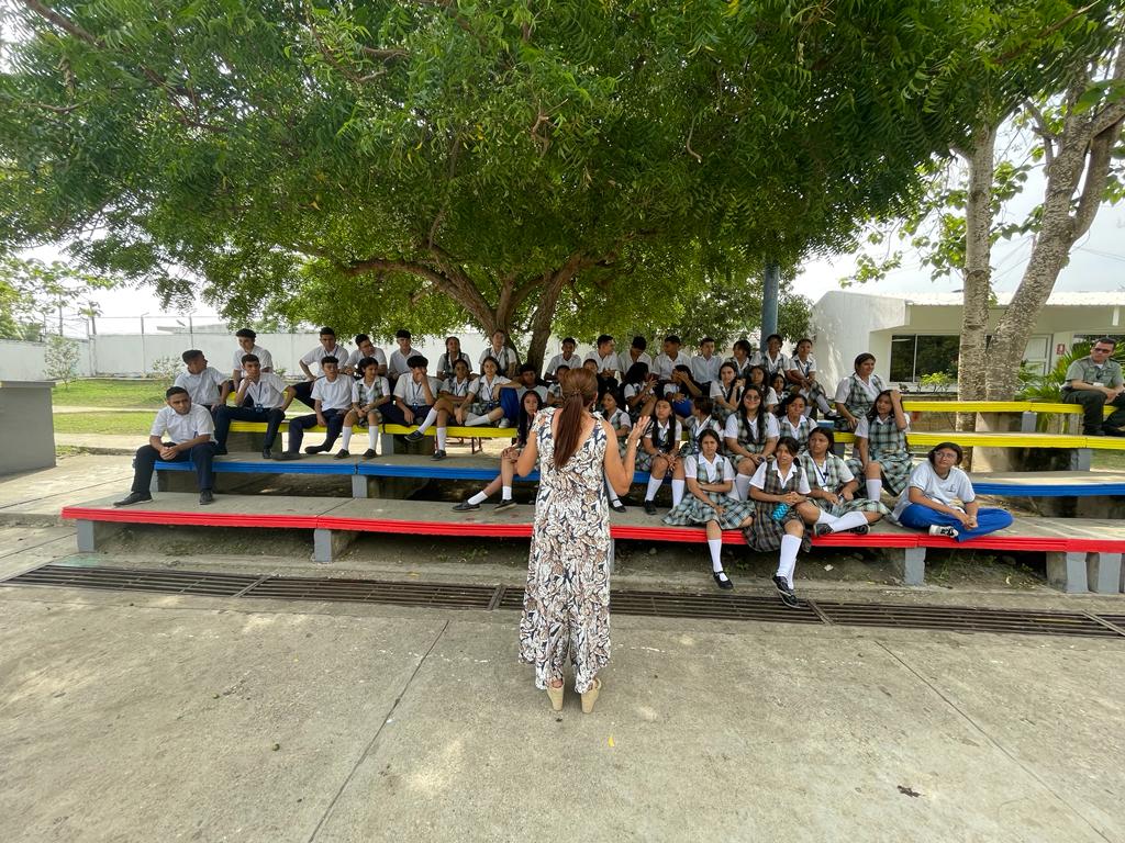Salud al aula se tomó la institución educativa nuestra señora de fátima