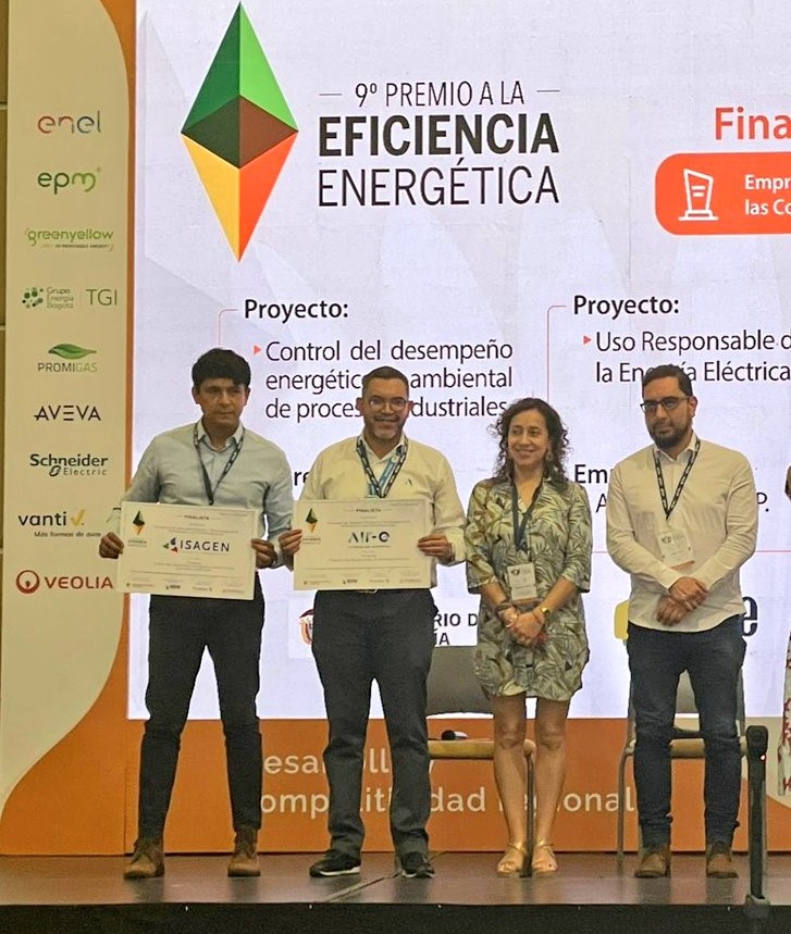 Andesco entregó a Air-e reconocimiento por programa de eficiencia energética
