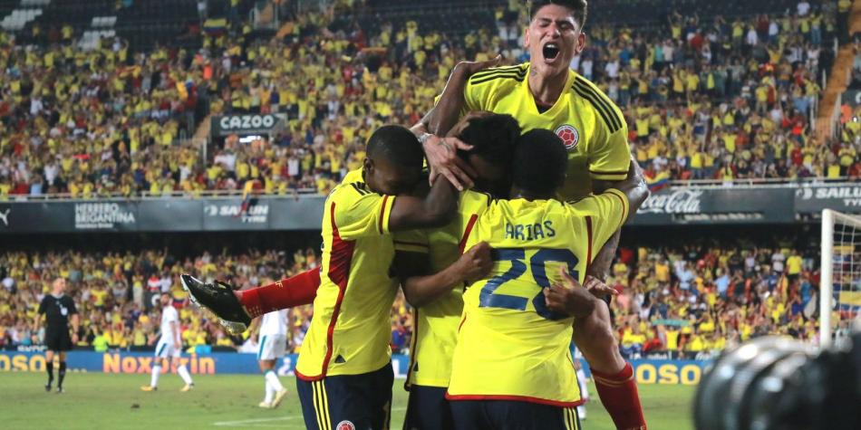 Colombia dejó buenas impresiones en su partido amistoso contra irak