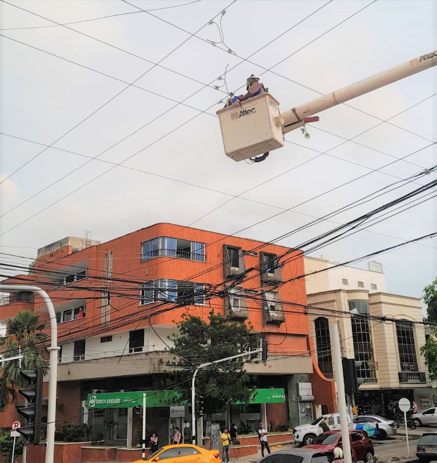 Adecuaciones eléctricas en sectores del barrio san roque