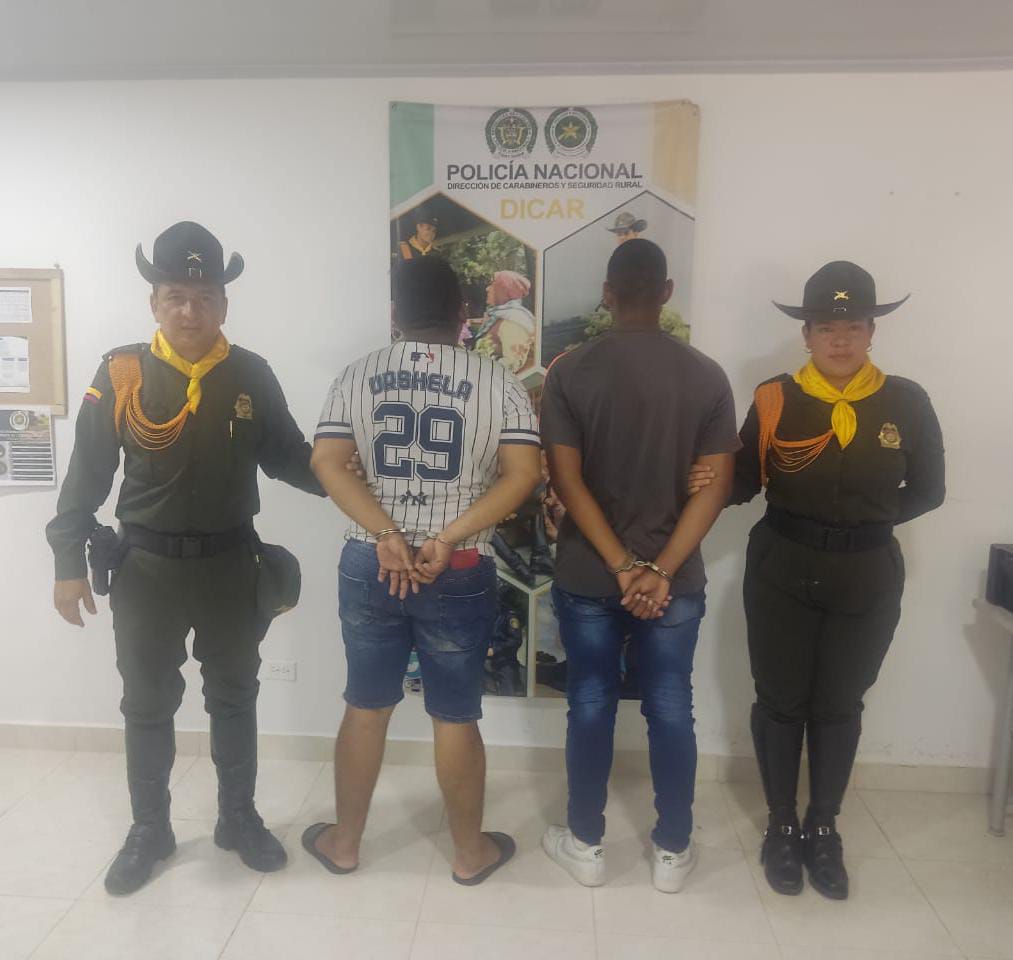 Dos hombres fueron capturados en puerto Colombia por practicar la minería ilegal