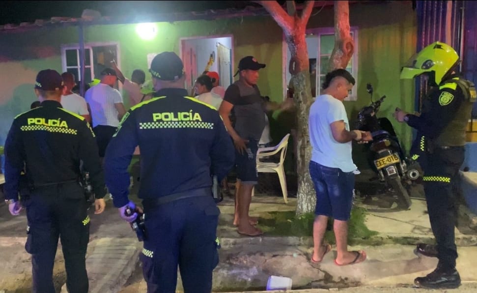 6 capturas y 37 comparendos en operativos de seguridad, durante puente festivo en Malambo