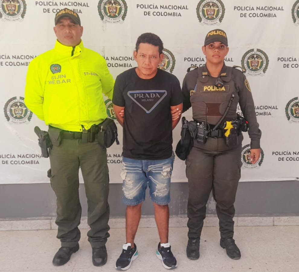 Por orden judicial fue capturado un sujeto por hurto agravado y calificado