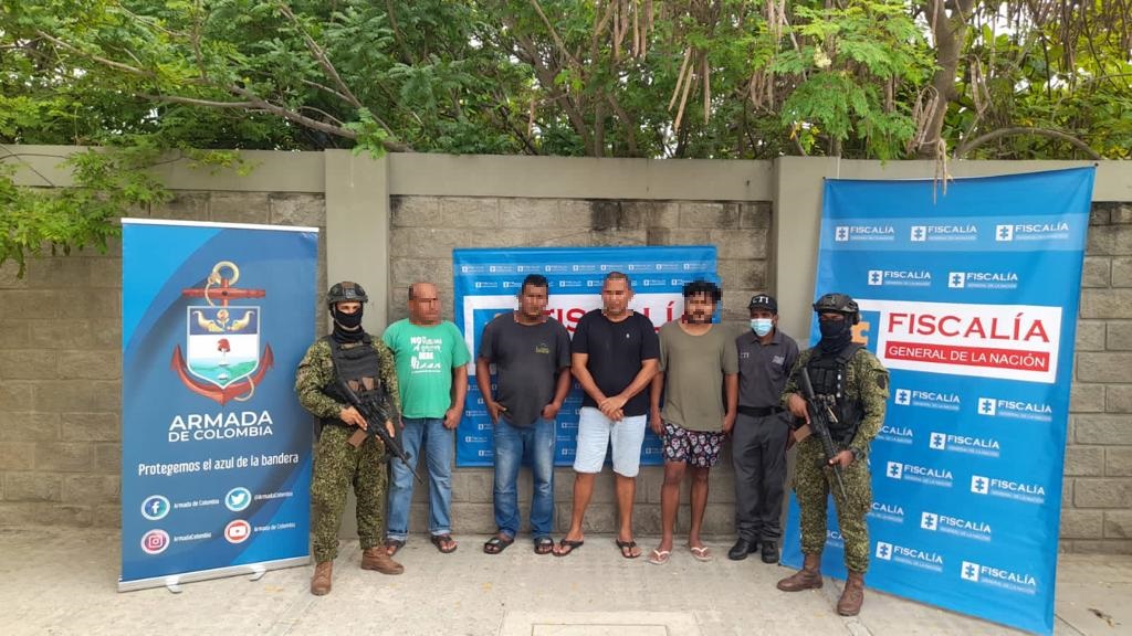 Armada de Colombia y Fiscalía general de la nación desarticularon organización narcotraficante transnacional