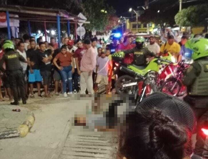 Hombre fue asesinado a las afueras del hospital del bosque