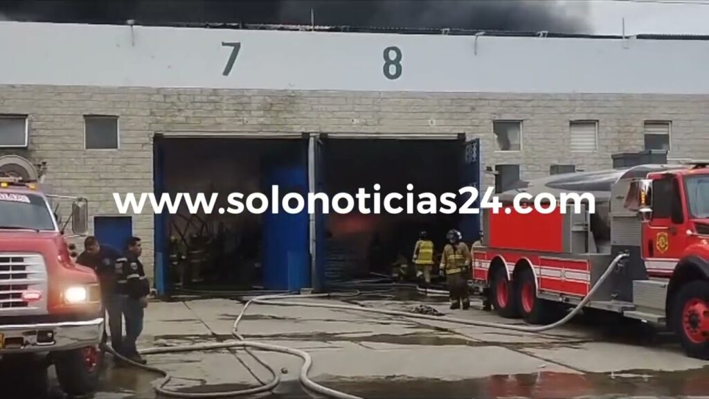 Incendio en metroparque se originó en bodegas de empresa de material eléctrico