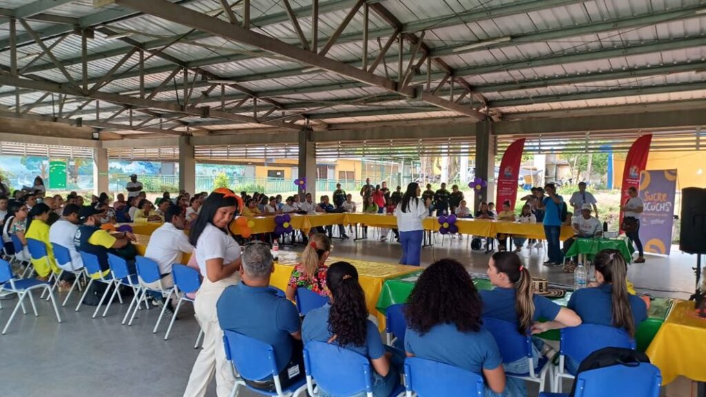 Continúan las mesas de concertación comunitaria en municipios sucreños