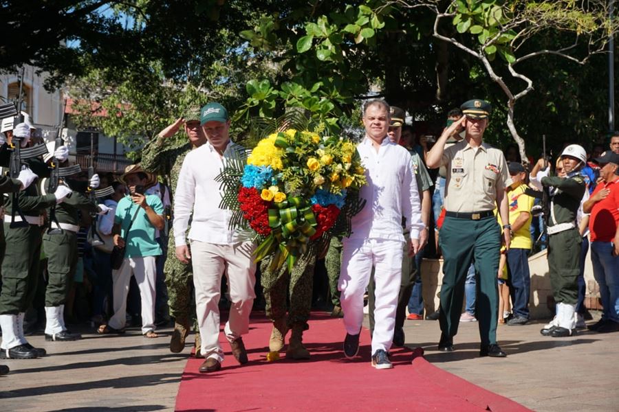 En Sucre se celebró por lo alto los 213 años de la independencia de Colombia