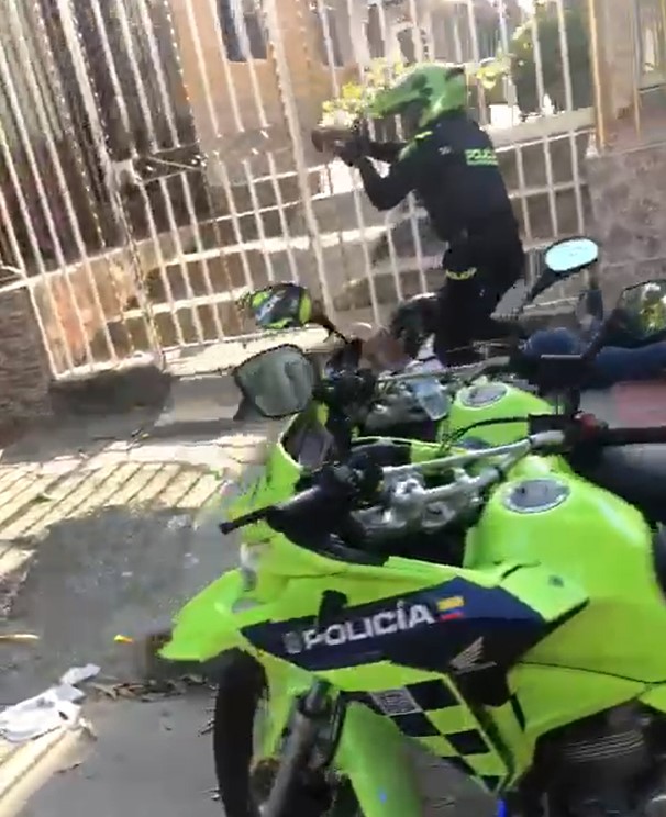 Terror en el barrio lucero por una balacera que dejó un capturado y un fallecido
