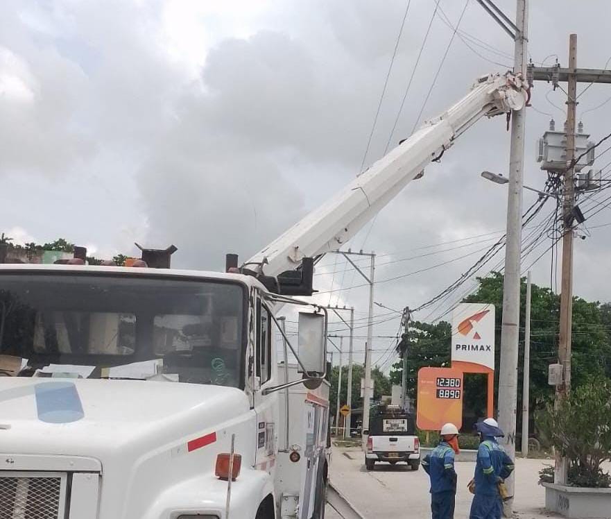 Instalación de elementos eléctricos en sectores de nuevo horizonte