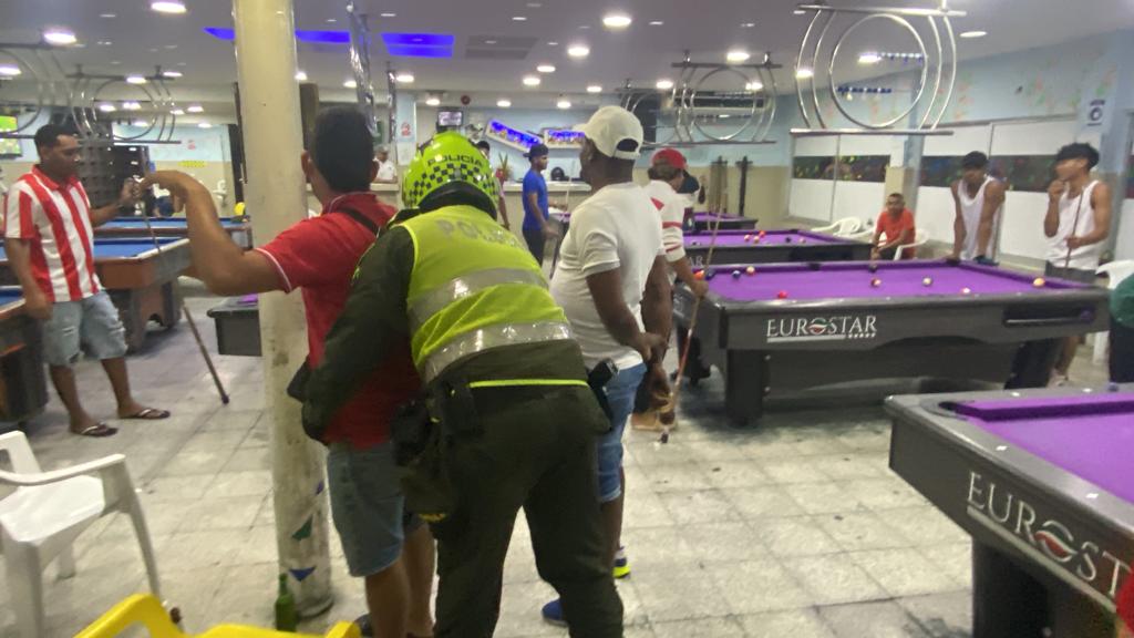 La Policía metropolitana de Barranquilla sigue realizando operativos contra el crimen