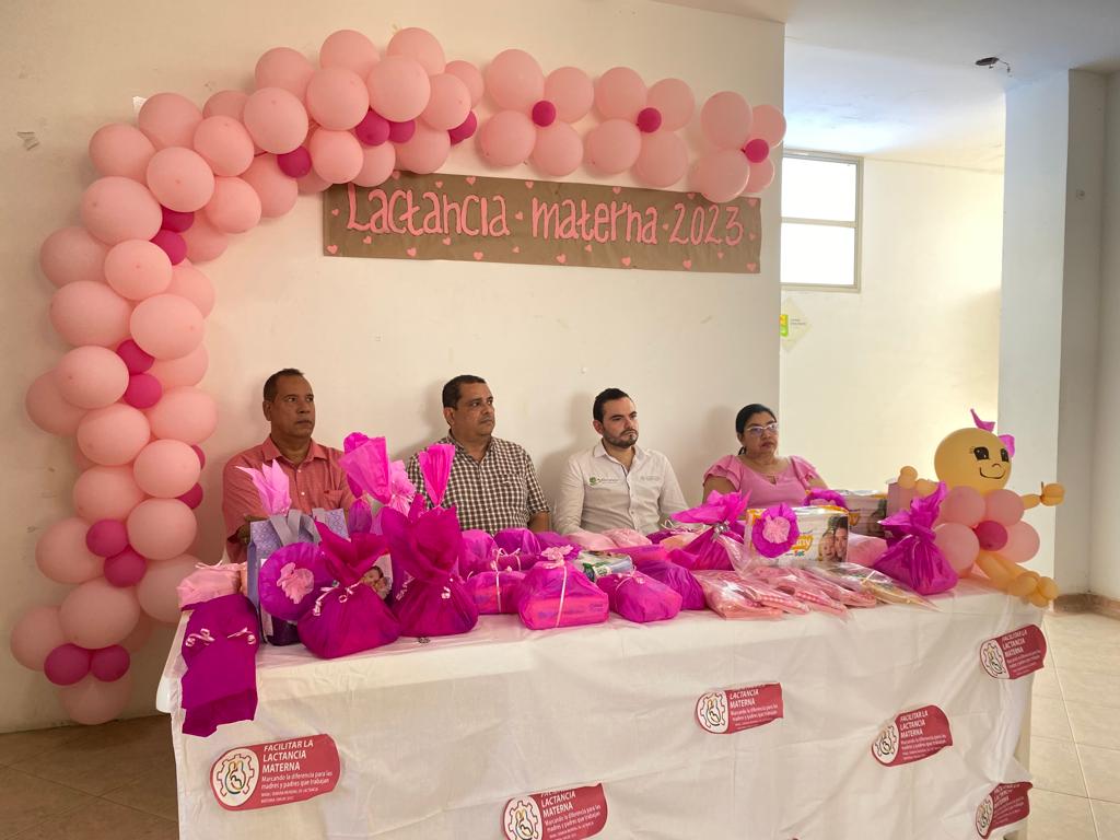 Secretaría de salud participa y promueve la semana mundial de la lactancia materna