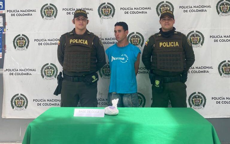 Un hombre fue capturado por tráfico de drogas, en el centro de Barranquilla