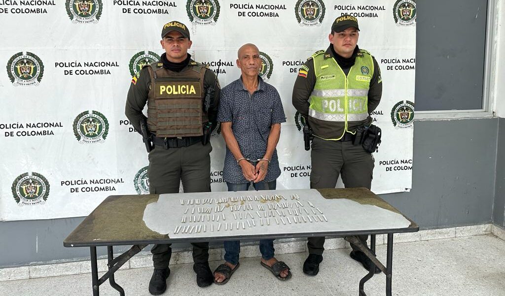 Un sujeto fue capturado con más de 100 cigarrillos de marihuana por microtráfico de estupefacientes, en el municipio de Soledad