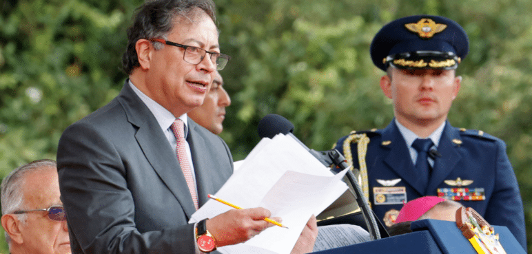 El impacto digital de gustavo petro en su primer año de gobierno