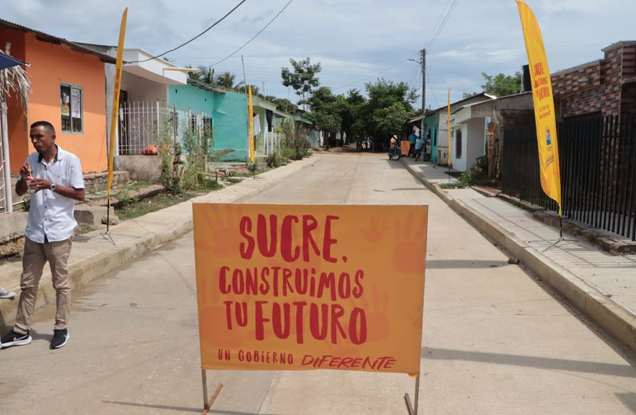 La revolución de la infraestructura en Sucre es una realidad