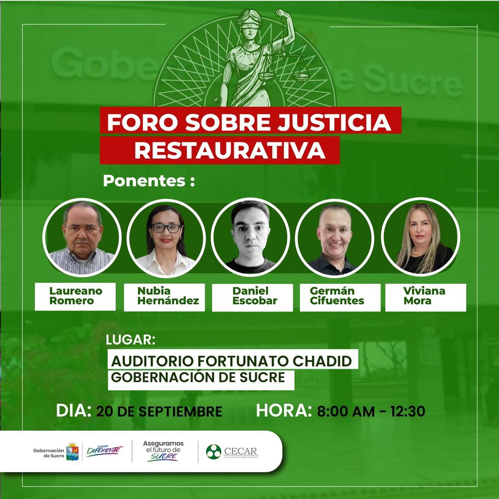 Foro sobre justicia restaurativa