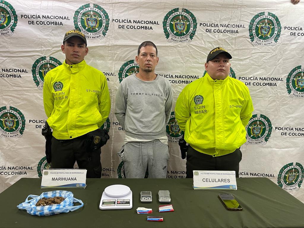 Una persona fue capturada por tráfico de drogas, en medio de una diligencia de allanamiento