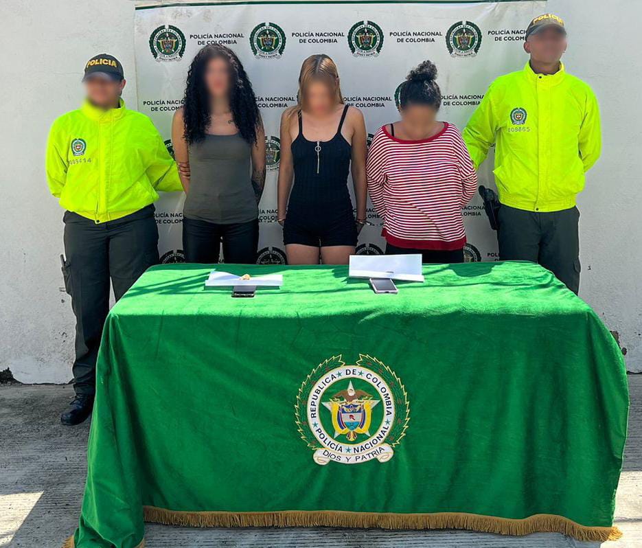 Fue desmantelada la banda ‘las tóxicas’ dedicadas al hurto a ectranjeros, en la ciudad de Cartagena