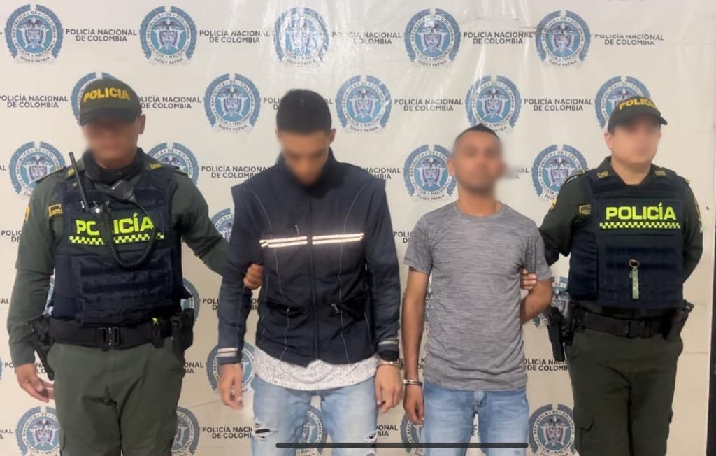 Dos individuos fueron capturados por homicidio en Valledupar