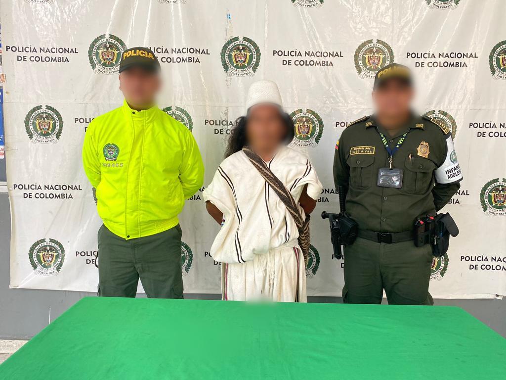 Terrorífico! Indígena, aspirante al Concejo de pueblo bello en Cesar, fue capturado por torturar a su sobrino de nueve años
