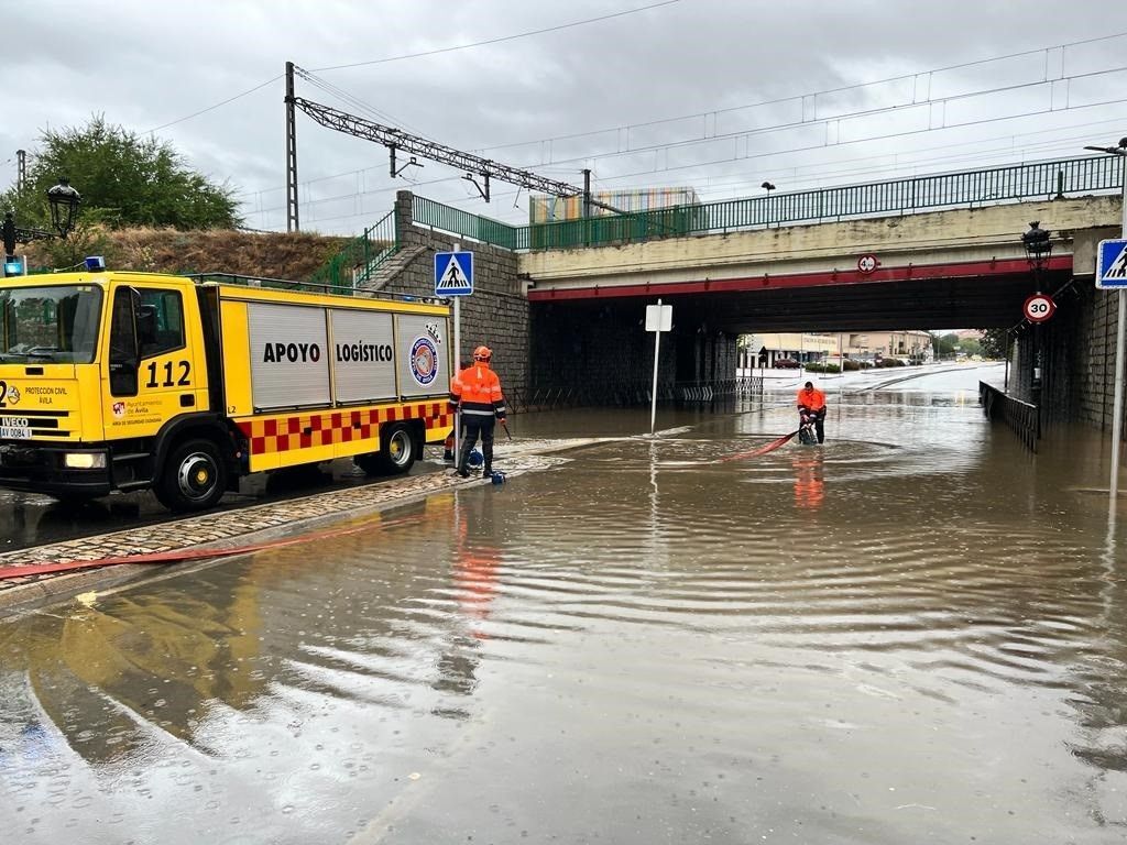 Emergencia en españa por las fuertes lluvias