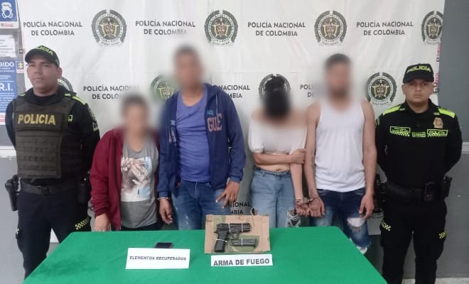 Cuatro personas fueron capturadas por hurto en cercanías de la ventana al mundo