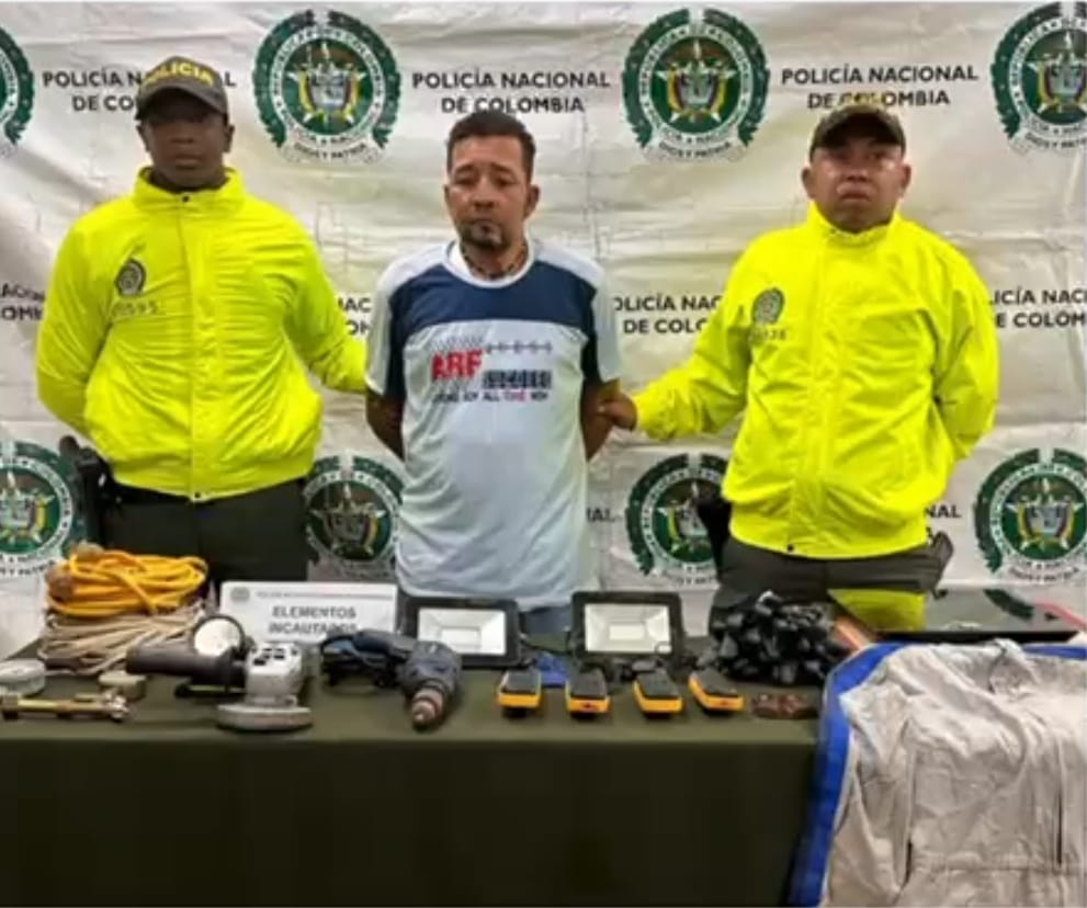 Fue capturado alias ‘chama’, dinamizador del hurto a residencias en Barranquilla