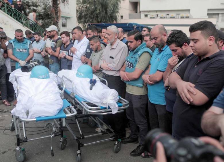 Ya son al menos 21 periodistas los que han perdido la vida, en la guerra entre israel y la franja de gaza