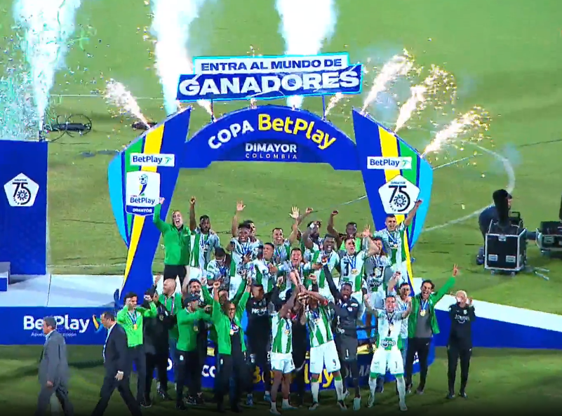 Desde el punto blanco nacional se consagró campeón de la copa betplay