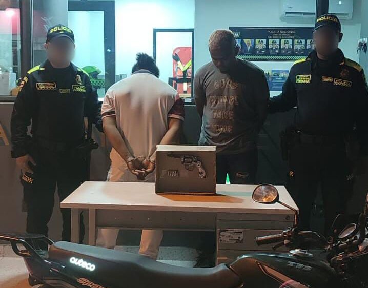Cayeron dos presuntos delincuentes implicados en intento de hurto a escolta de una empresa de giros y apuestas