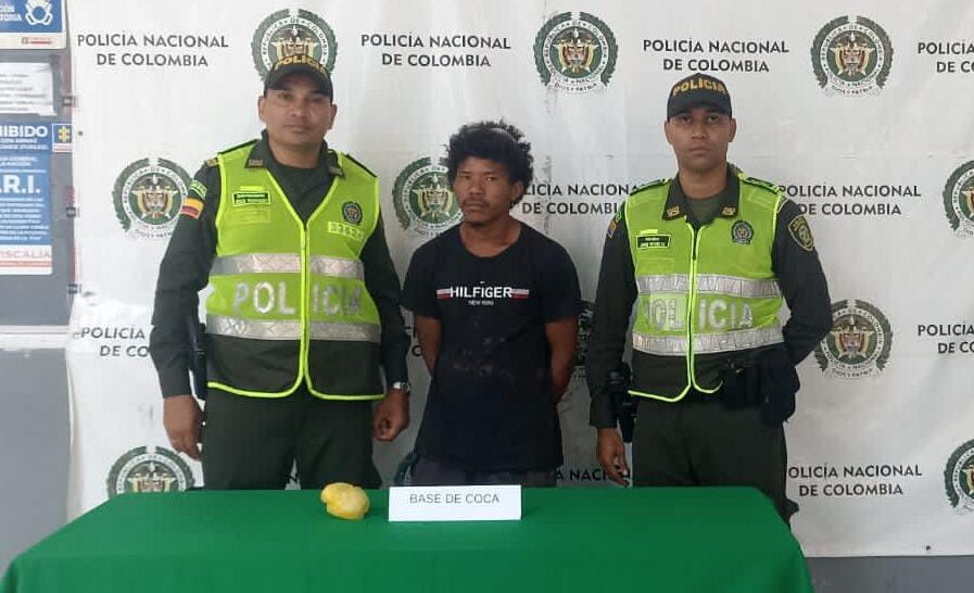 Un hombre fue capturado por microtráfico en el barrio el ferry