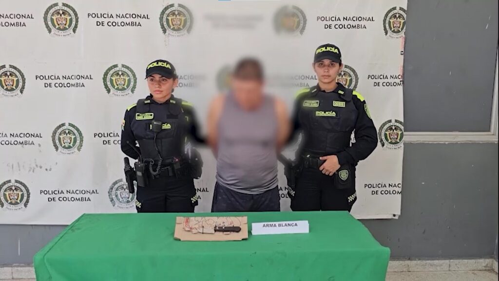 Un hombre fue capturado en flagrancia por el delito de homicidio