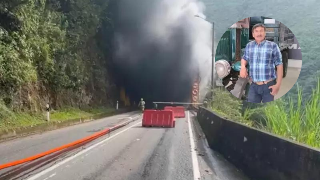 Falleció el conductor del camión que se accidentó en la vía bogotá-villavicencio el pasado martes