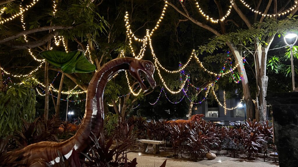 Gases del Caribe le da la bienvenida a diciembre con el encendido de los alumbrados del parque los fundadores