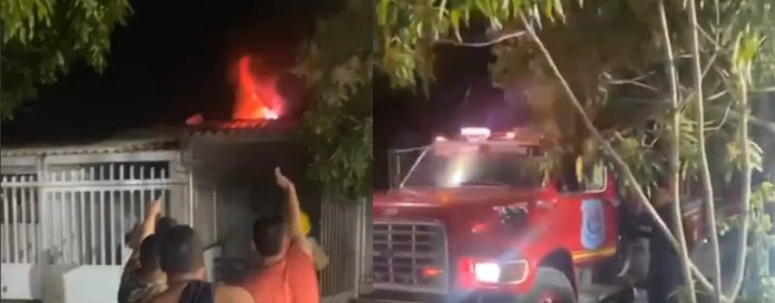 Un incendio en Galapa a causa de un corto circuito solo dejó daños materiales
