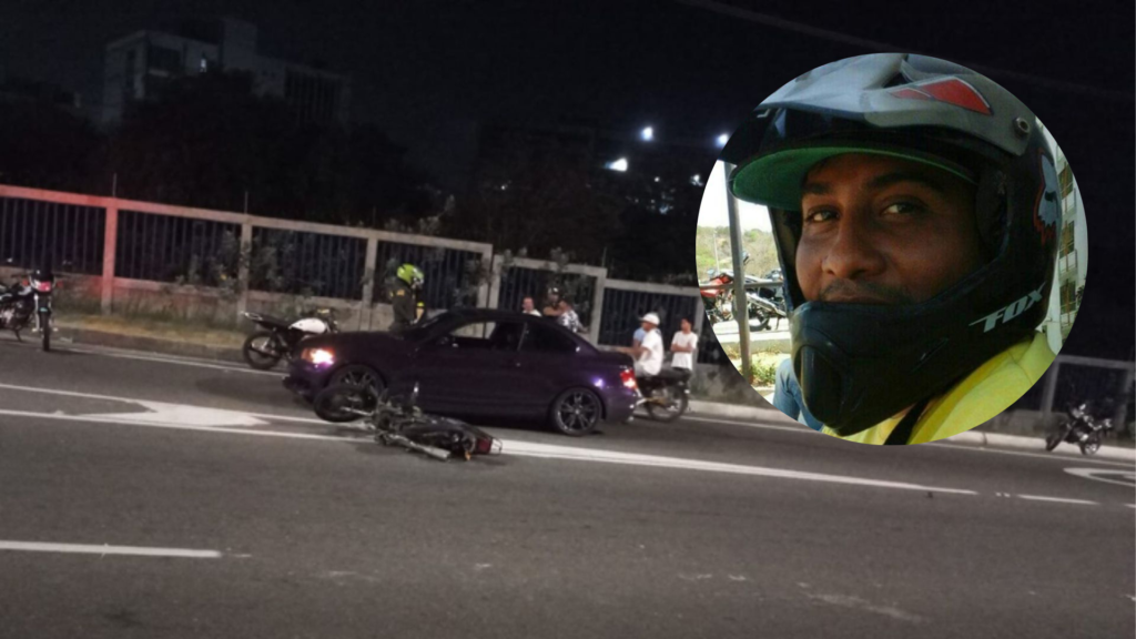 Un accidente de tránsito dejó un motociclista muerto en la vía de la prosperidad