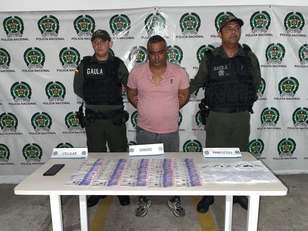 Un hombre fue capturado en Soledad por extorsión