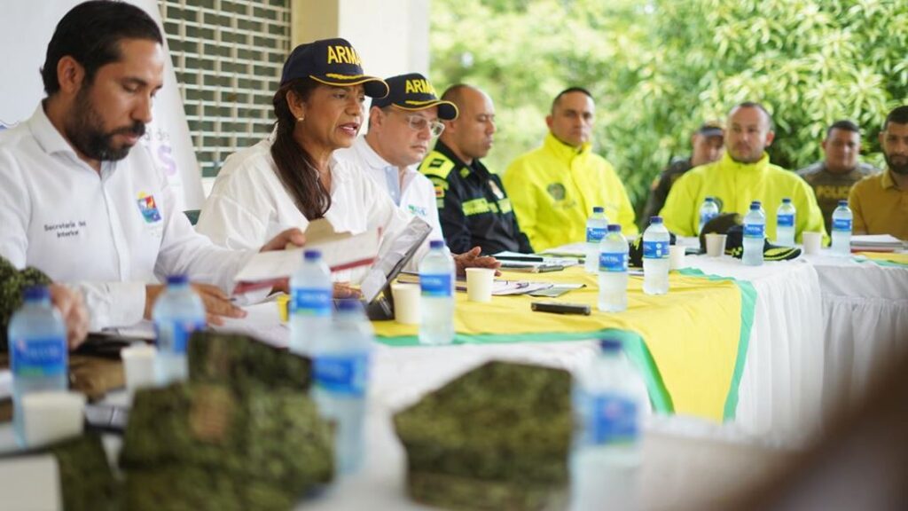 Gobernadora lucy garcía hace presencia en los montes de maría para garantizar seguridad en la zona