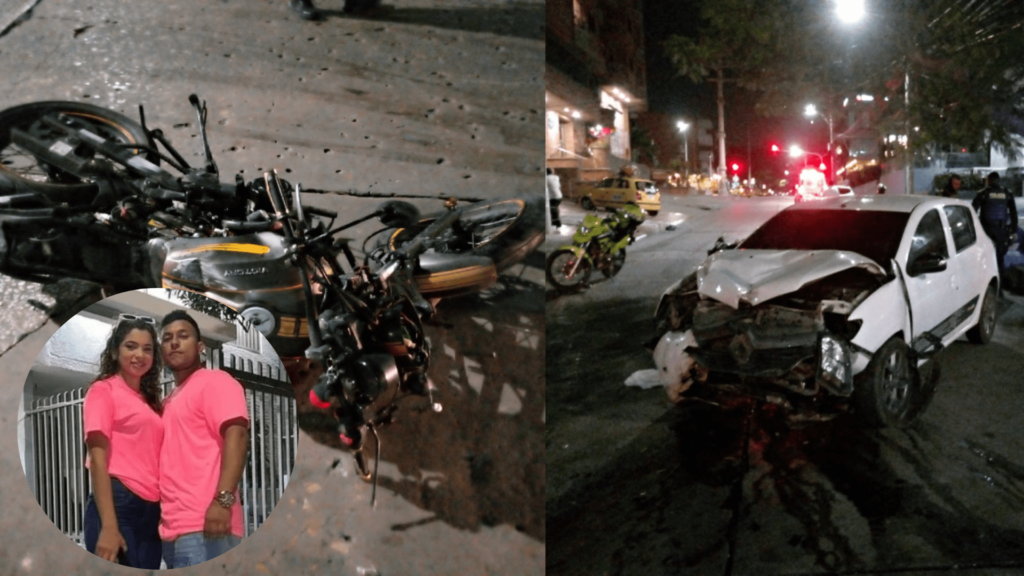 Fue identificada la pareja fallecida en el accidente de tránsito en la calle 85 con carrera 47