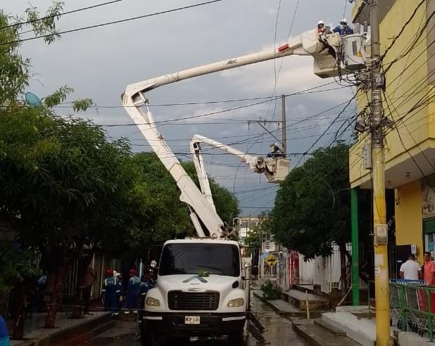 Trabajos eléctricos en sectores de Barranquilla, Soledad y Malambo