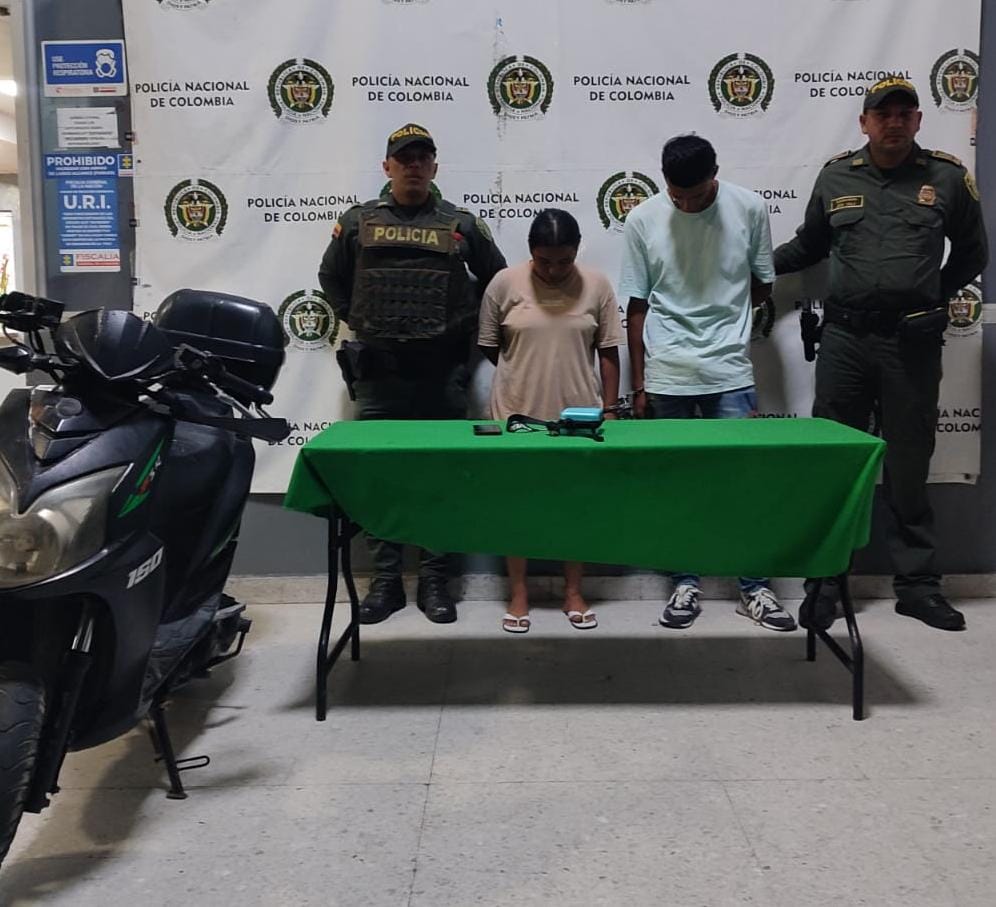 Un hombre y una mujer fueron capturados por hurto en las últimas horas