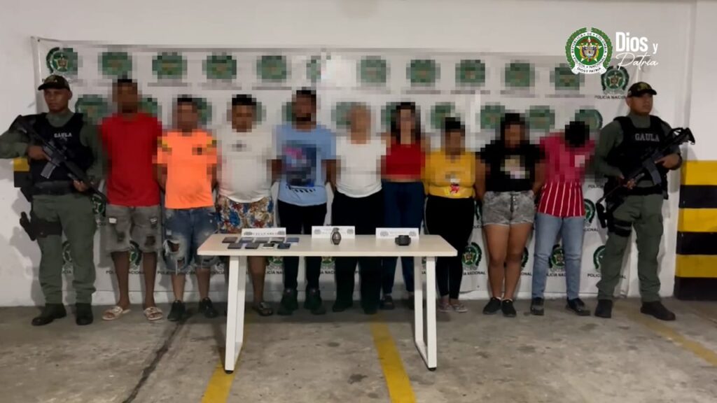 La Policía nacional llevó a cabo la operación ‘magnus’ en contra del secuestro y la extorsión