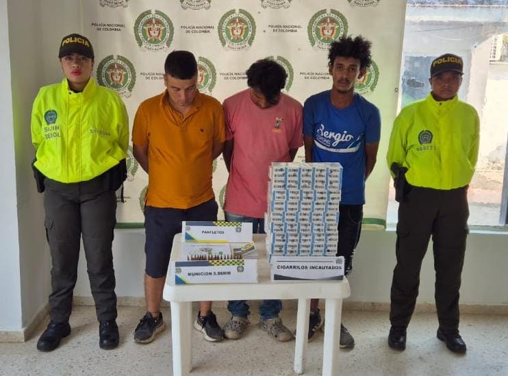 Cayeron en marialabaja tres presuntos miembros del clan del golfo