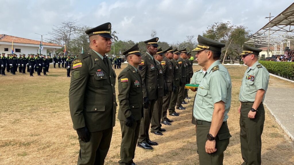 En Barranquilla se llevó a cabo una ceremonia de ascenso de 29 mandos del nivel ejecutivo de la región de Policía no. 8