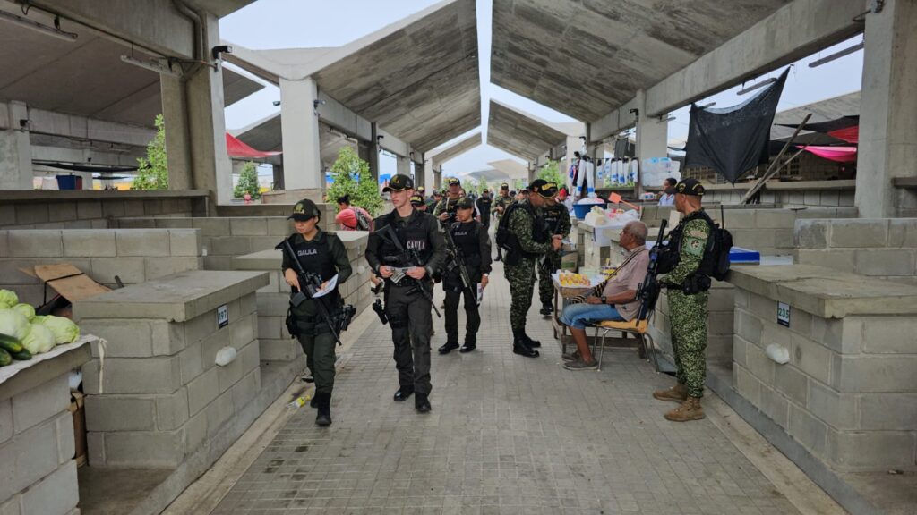 Inició la estrategia antiextorsión en mercados de Barranquilla