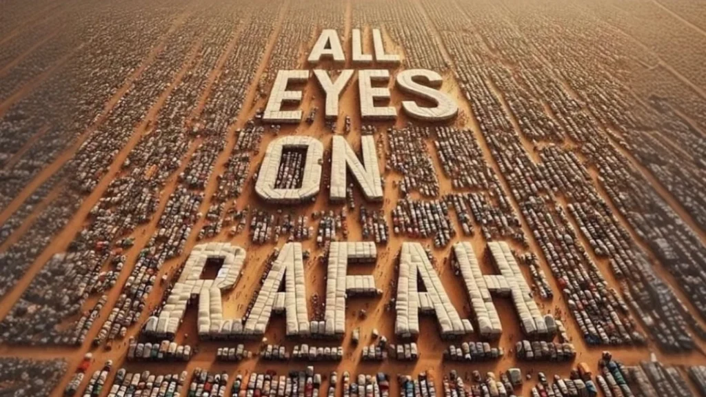 ¿Qué es el movimiento “All eyes on rafah”?